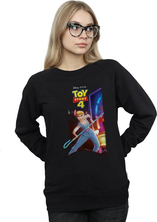 Actual product image Disney Womens/Ladies Toy Story 4 Bo Peep And Giggle McDimples Poster Sweatshirt (S)