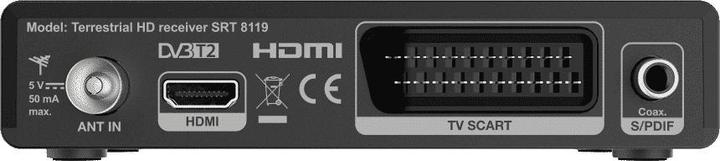 Immagine prodotto Strong SRT8119 Decoder T2 (0.06 GB, DVB-T2, Slot CI+)