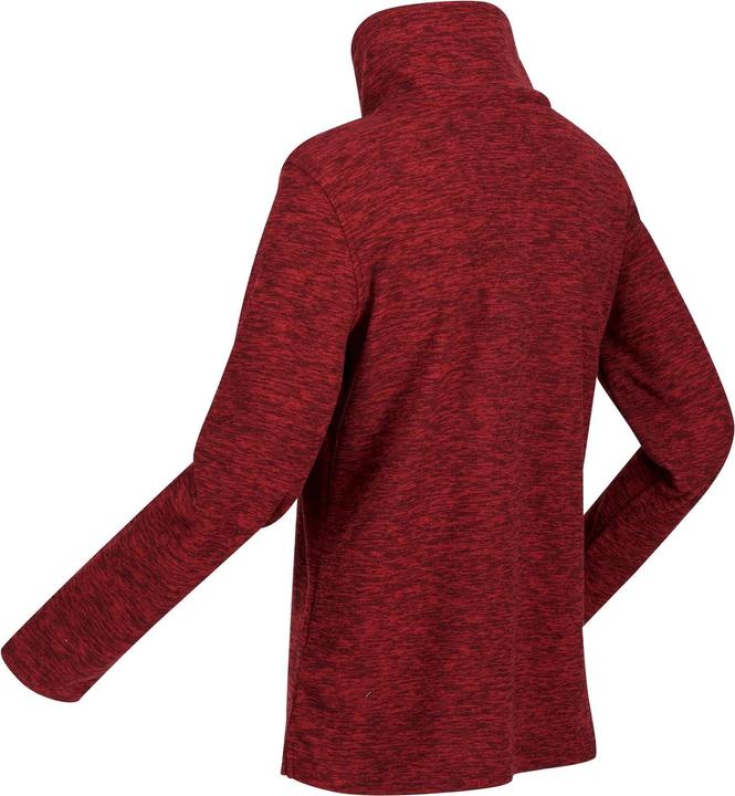 Actual product image Regatta Womens/Ladies Kizmitt Marl Half Zip Fleece Top (34 D)