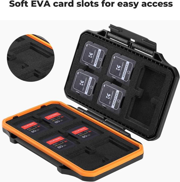 Produktbild K&F Concept Memory Card Case KF31.109 (Speicherkartenhülle)