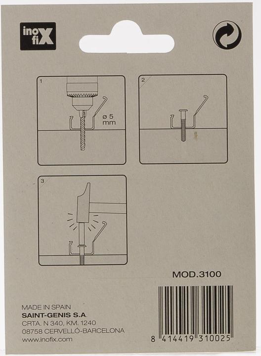 Image du produit Inofix Plasfix 3100 (Conduit, 25 cm)