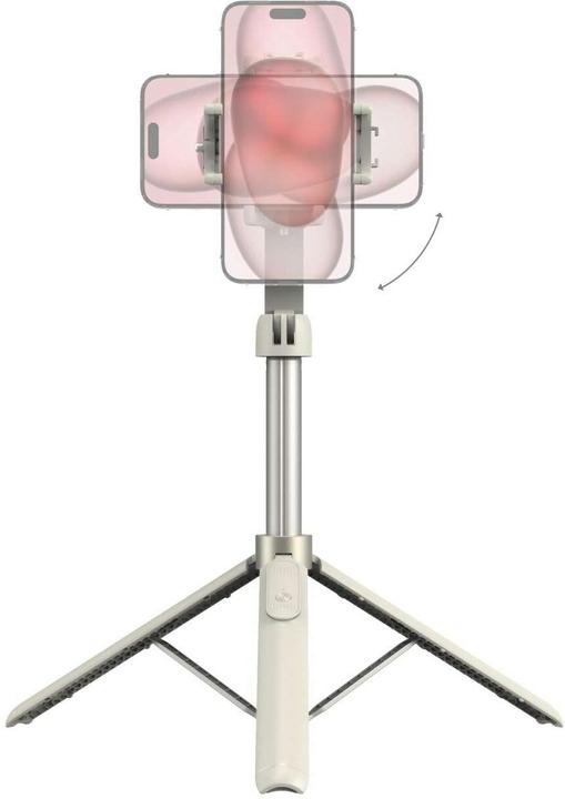 Actual product image SmallRig Portable Selfie Stick Tripod ST-25 White 4730
