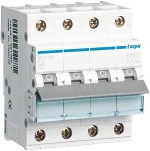Immagine prodotto Hager Interruttore 3p+N, C-32A, 6kA MCN632