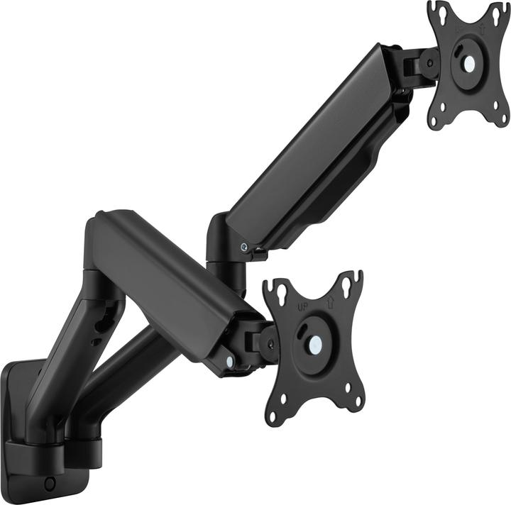 Produktbild equip Tischhalterung 17"-32"/ 2TFT je Xkg 360° Gasfeder (Wand, 32.01")