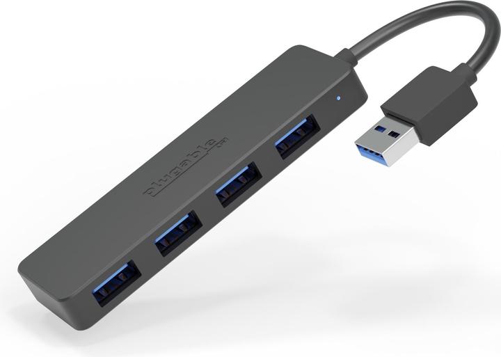 Image du produit Plugable Hub USB3 4 ports Data (USB-C, 4 Ports)