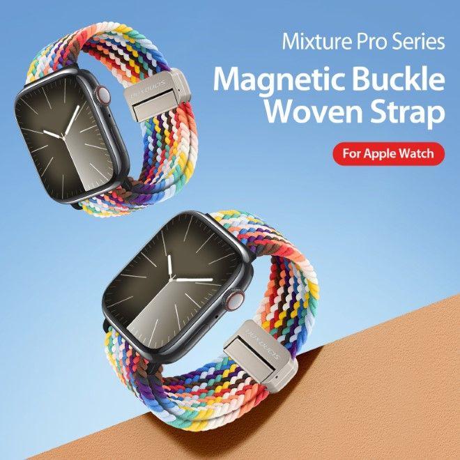 Immagine prodotto Dux Ducis Bracciale Mixture Pro Apple Watch 38mm/40mm/41mm - arcobaleno (38 mm, 40 mm, 41 mm, Nylon)