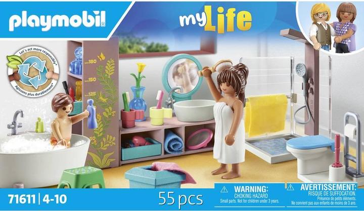 Actual product image Playmobil Bathroom (71611, Playmobil My Life)