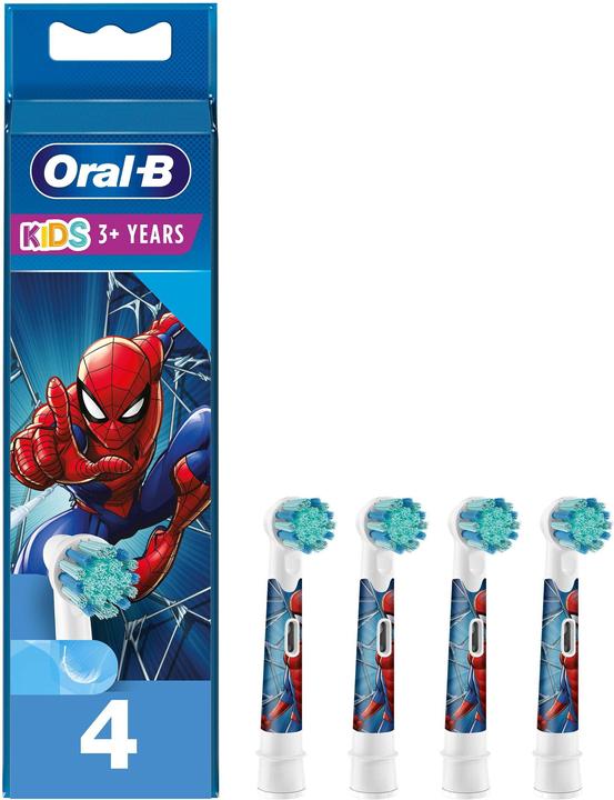 Oral-B Ersatz für Elektrozahnbürste EB10 4 FFS SPIDERMAN (4 x)