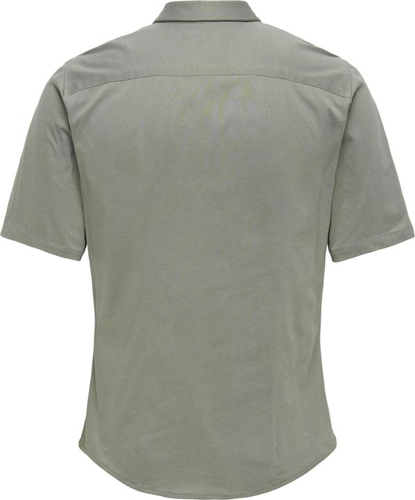 Produktbild Only & Sons Onsrobin Button Under Ss Stretch Shirt (L)