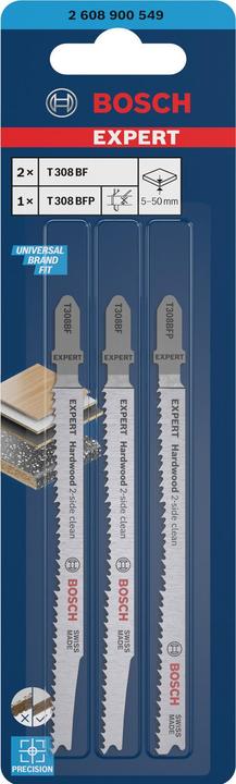 Immagine prodotto Bosch Professional Zubehör Set di lame per seghetti alternativi Expert