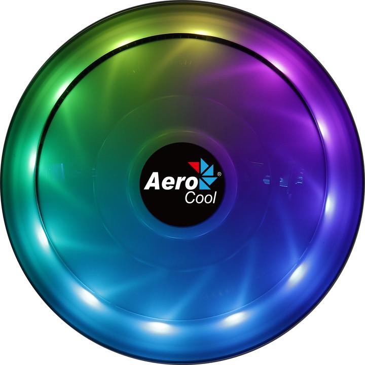 Produktbild AeroCool Core Plus ARGB PWM 4P/12cm Intel/AMD (83 mm)