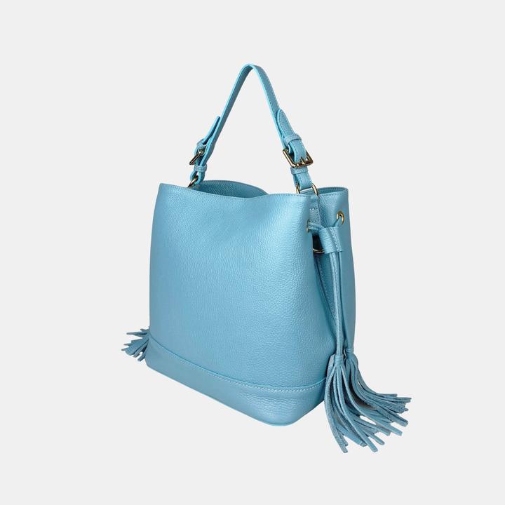 Produktbild Only-Bags.Store Lederhandtaschen, Leder Bucket Bag, Leder Crossbody Bag, handgefertigte Tasche aus echtem Leder