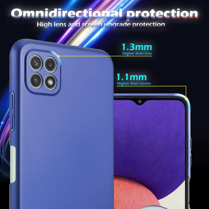 Produktbild Cadorabo HC Matt Metall Hülle (Samsung Galaxy A22 5G)