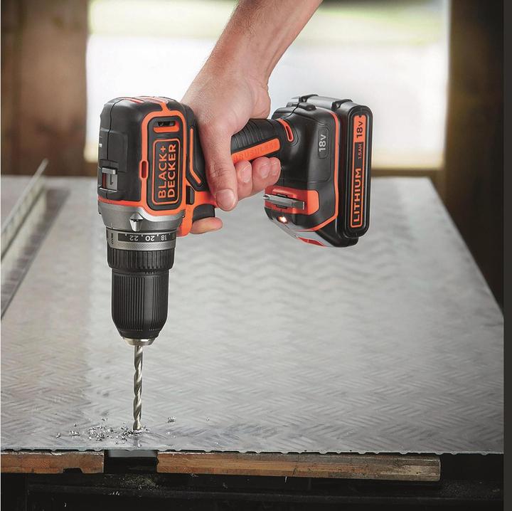 Productafbeelding Black & Decker Accuboormachine BL186N-XJ, 18,0V (Oplaadbare batterij)