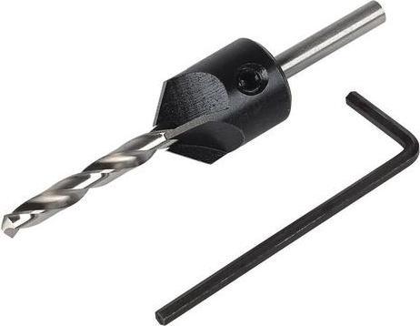 Immagine prodotto wolfcraft wolfcraft 1 Vorbohrer mit Senker ø3,2x12mm (12 mm, 3,2 mm)