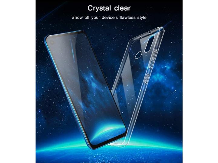 Actual product image Screenguard Motorola One Action Flexible TPU Clear Case (Motorola One Action)