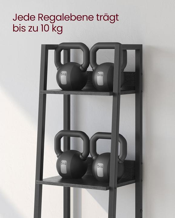 Immagine prodotto Vasagle Leiter (34 x 30 x 170 cm)