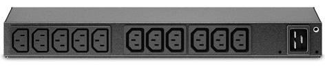 Produktbild APC PDU 19 inch 1U Basic 13xC13 input C2