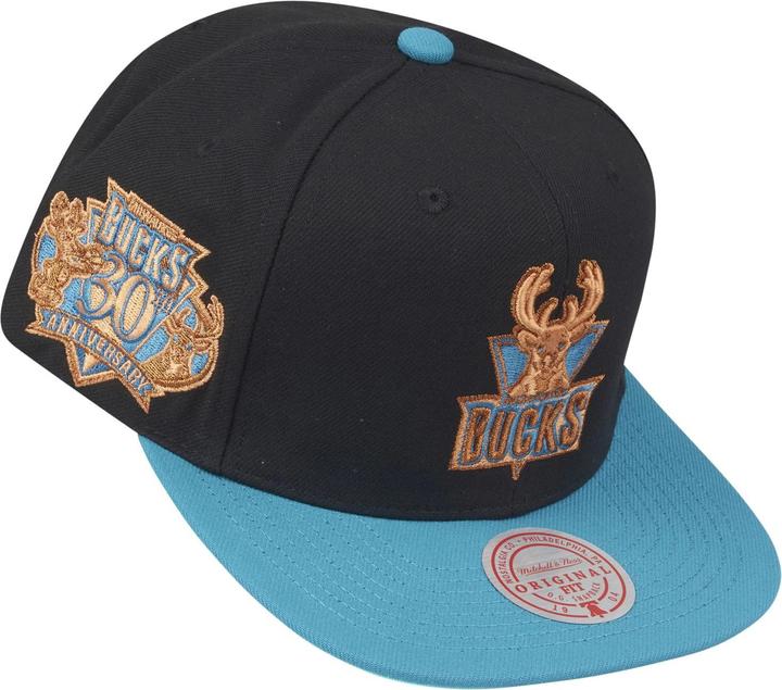Immagine prodotto Mitchell & Ness Fai i centesimi Milwaukee Bucks (Taglia unica)