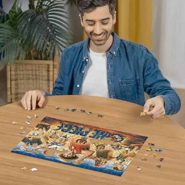 Immagine prodotto Ravensburger Puzzle 12001499 - Le avventure dei pirati del cappello di paglia - puzzle da 500 pezzi per (500 pezzi)