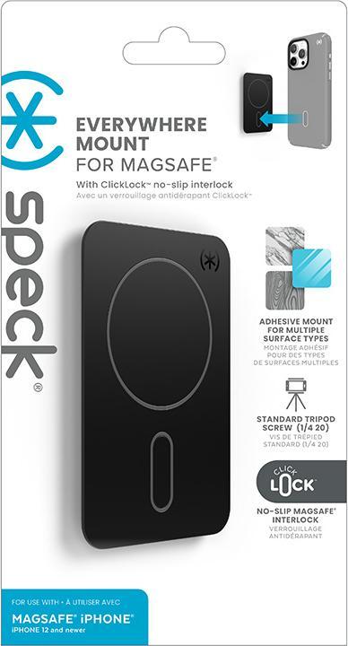Immagine prodotto speck Supporto Everywhere + ClickLock - Supporto magnetico MagSafe (nero)