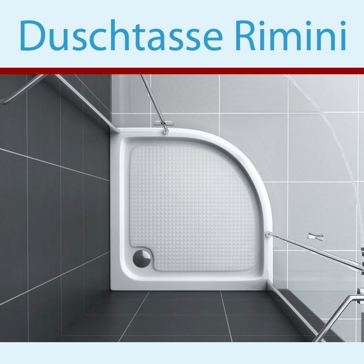 Actual product image Jet-Line RIMINI shower tray (80 cm, 80 cm, 6.60 cm)