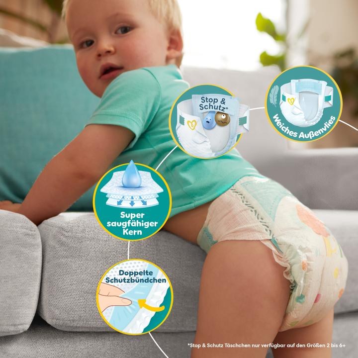 Immagine prodotto Pampers Baby-Dry (Dimensione 4, Pacco mensile, 198 Pezzo/i)