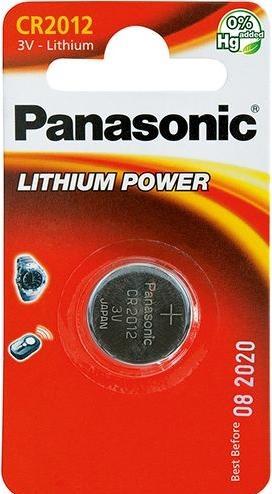 Produktbild Panasonic Lithium Power CR2012 (1 Stk., CR2012, 55 mAh)