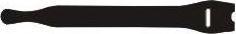 Produktbild Fastech ETK-1-2 Strap, schwarz, 13x200mm (Kunststoffkabelbinder, 200 mm, 10 Stk.)