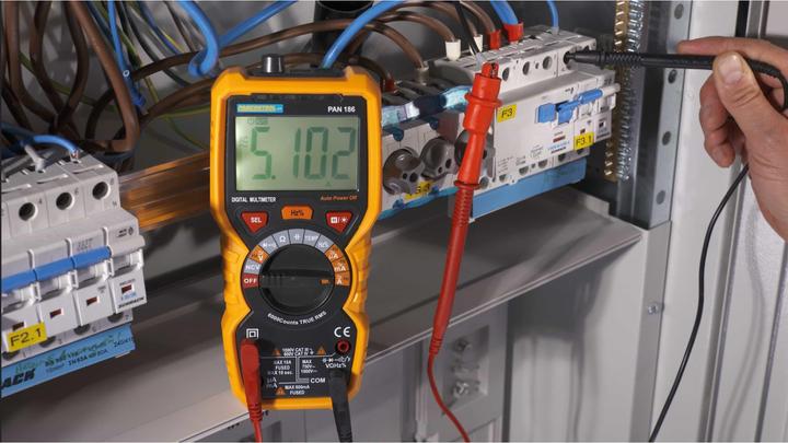 Produktbild Pancontrol PAN 186 - Digitalmultimeter IP67 (CAT IV 600V, CAT III 1000V)