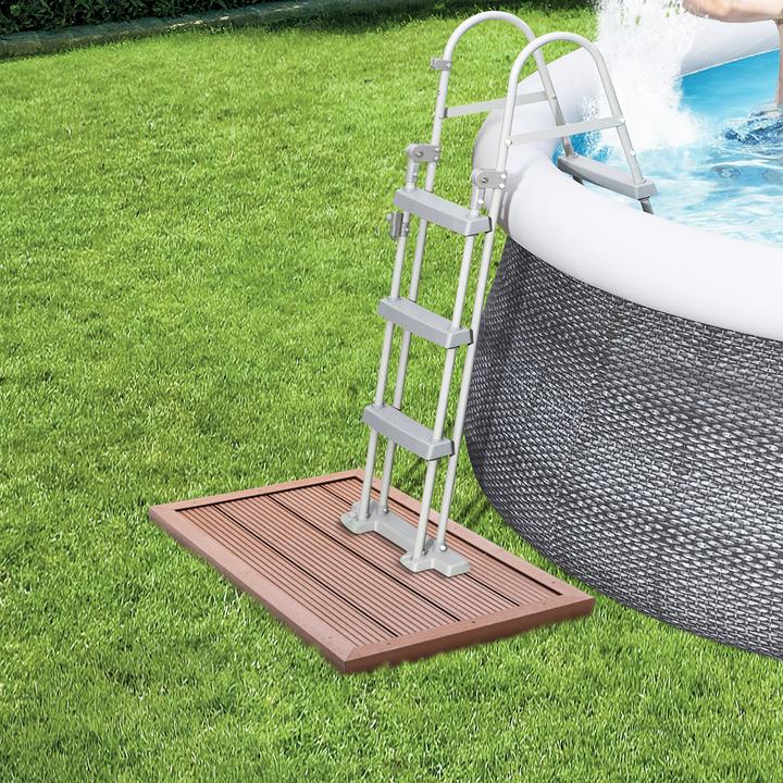 Image du produit Casaria Élément de sol WPC Douche solaire