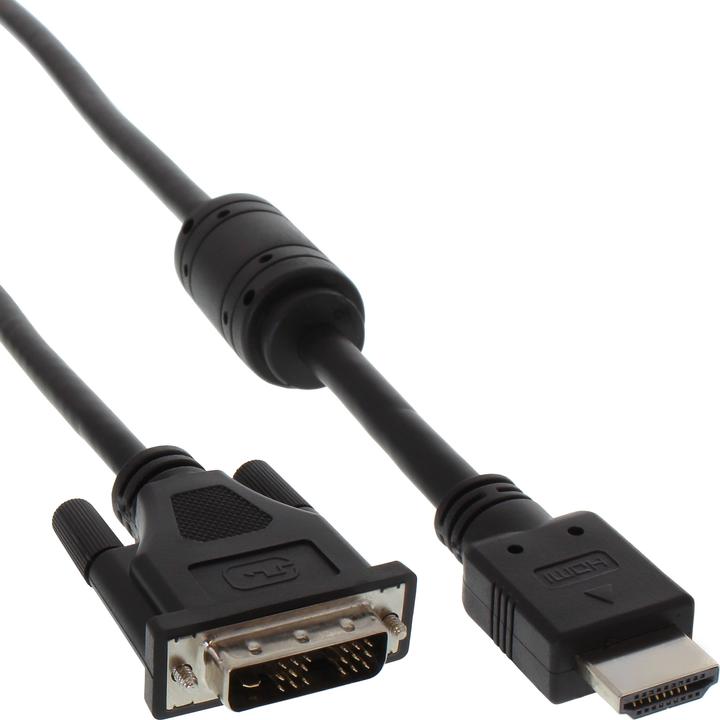 InLine HDMI (Typ A) — DVI (1 m, HDMI)