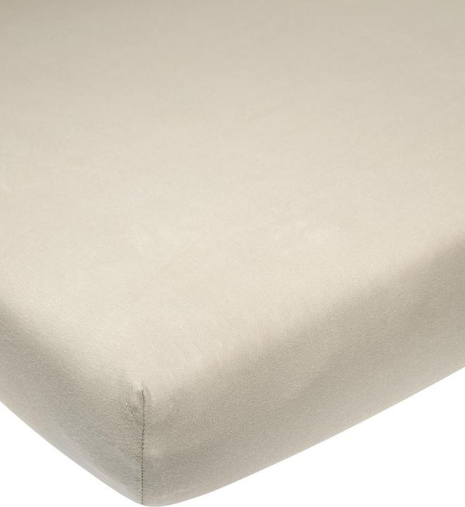Image du produit Meyco drap housse jersey 60x120 sable