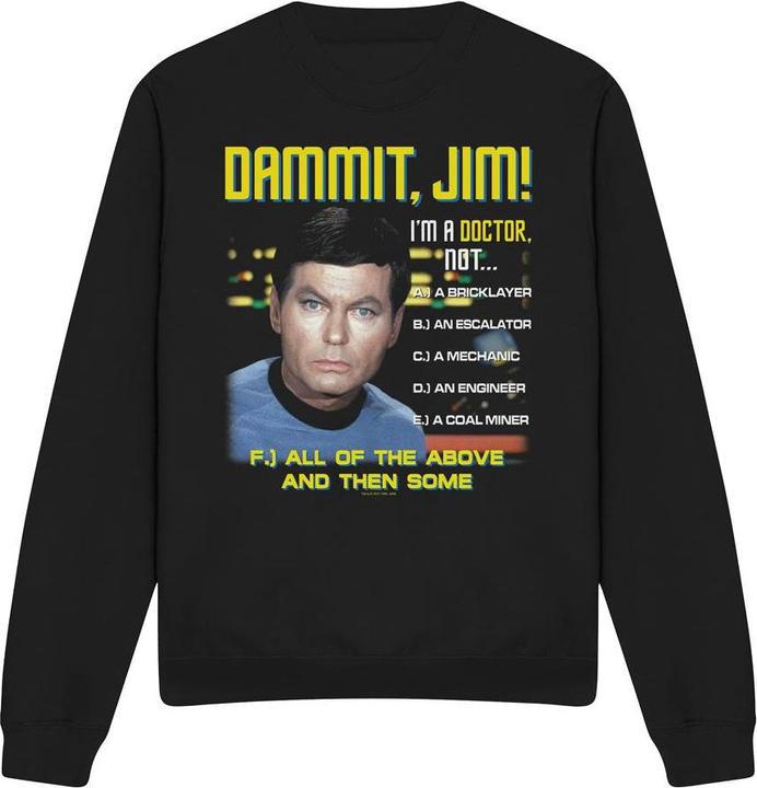 Actual product image Unisex Adult All of the Above Sweatshirt (S)
