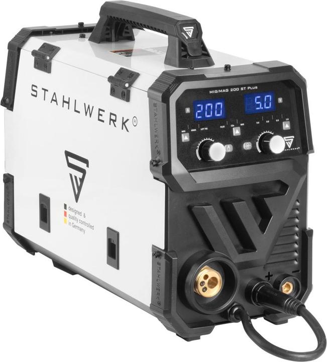 Actual product image Stahlwerk Welding machine MIG MAG 200 ST PLUS shielded arc welding machine IGBT with 200 A