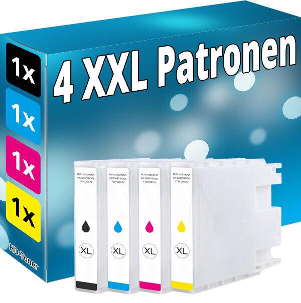 Image du produit Druckfuxx 4x XL Tinte Patronen für Epson WorkForce Pro WF-C-8190 DTW WF-C8610 DW
