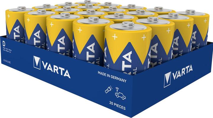 Actual product image Varta Industrial 9V Alkaline (1 pcs., D, 17000 mAh)
