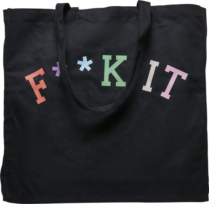 Actual product image Mister Tee Fuck It Oversize Canvas Tote Bag - 17562
