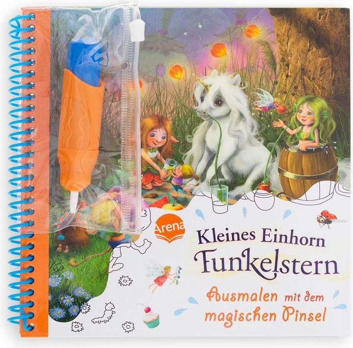 Image du produit Coloriage avec le pinceau magique. Petite licorne Étoile scintillante