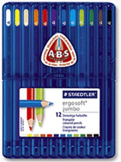 Actual product image Staedtler Ergo Soft Jumbo 158 (Multicoloured, 12 x)