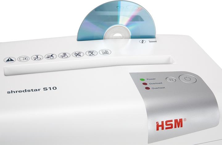 Immagine prodotto HSM SHREDSTAR S10 - distruggidocumenti (Taglio striscia)