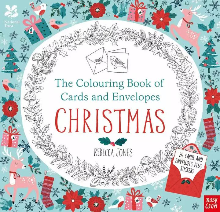 Immagine prodotto National Trust: Il libro da colorare di carte e buste - Natale