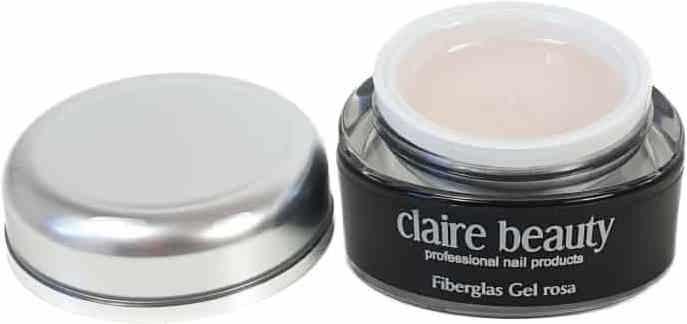 Claire Beauty Gel di fibra di vetro rosa (14 ml)