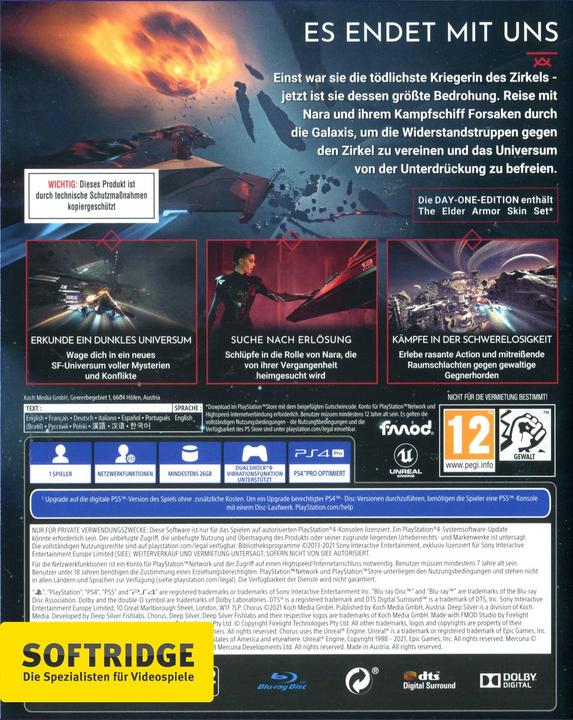 Immagine prodotto Deep Silver Coro Day One Edition (PS4, DE)