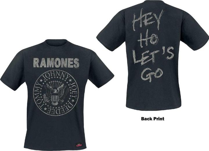 Ramones Seal Hey Ho (Back Print)