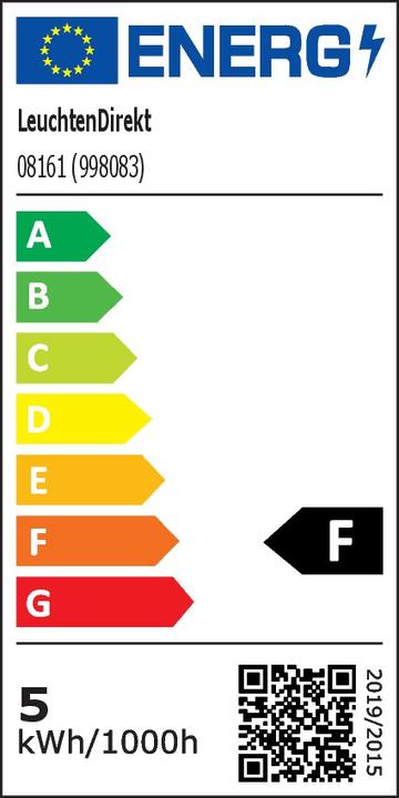Energy Label Paul Neuhaus Barik (2160 lm, GU10)