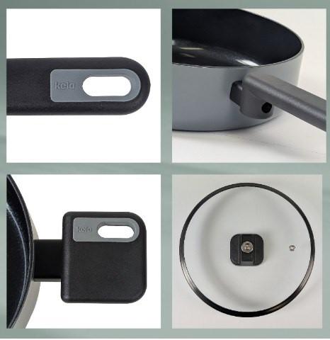 Actual product image Kela Cookware set Mira 5pcs (Pan set + pot set)