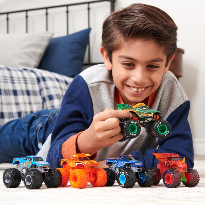 Actual product image Spin Master Monster Jam, Official Max-D Vs. El Toro Loco Die-Cast Monster Trucks, 1:64 Scale, Kids Toys for Boys