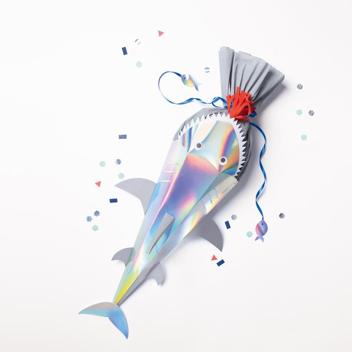 Produktbild Folia Schultüten-Bastelset Space School (68 cm, 7 x)