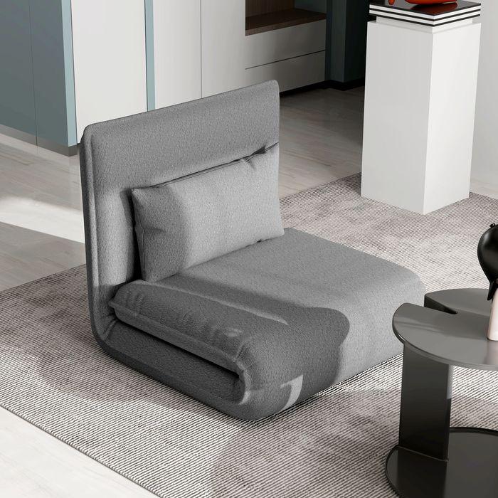 Immagine prodotto Swisshandel24 Bodensofa 3-in-1 Klappbar Schlafsofa, Gepolstert Sofabett mit Schlaffunktion (Divano letto)